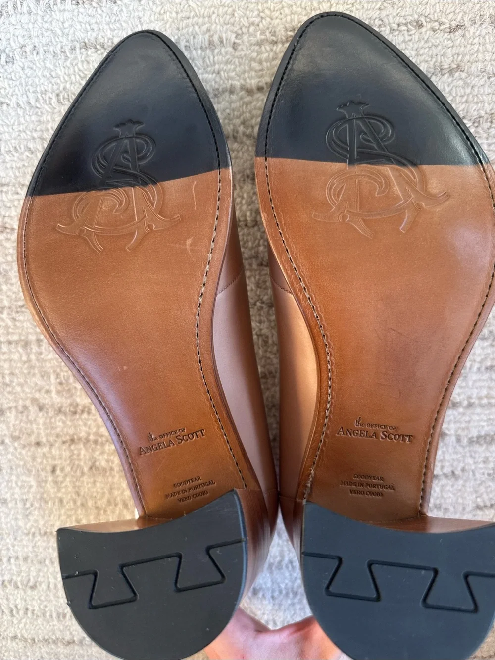 The Office of Angela Scott Miss Eliza Cap Toe Mary Jane Pump